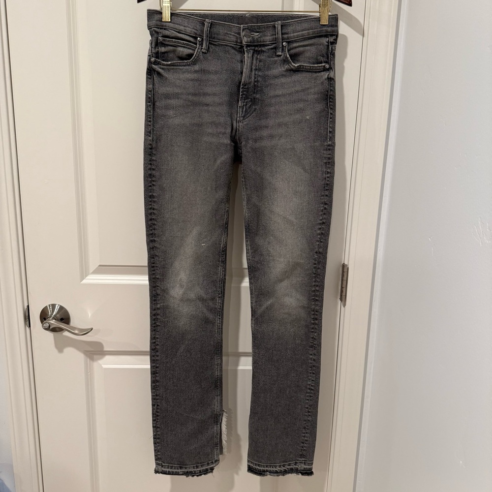 Mother The Rascal Slit Undone hem